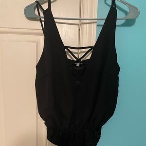 Black Charlotte Russe bodysuit